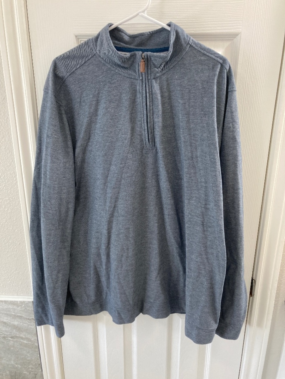EUC Fairlane Performance Pique XXL Tall Blue Pullover